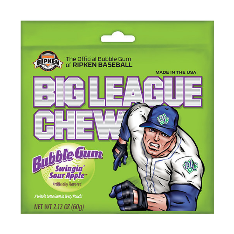 Big League Gum Sour Apple 60 Gram huismerk kopen in de aanbieding Big League Gum Sour Apple 60 Gram huismerk kopen in de aanbieding
