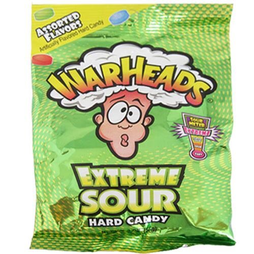 Warheads - Extreme Sour Hard Candy 28 Gram