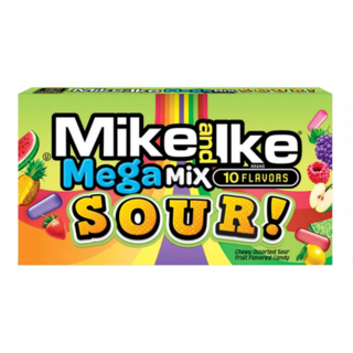 Mike & Ike - Sour Mega Mix Theatre Box 141 Gram