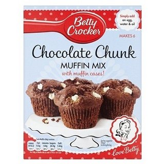 Betty Crocker - Muffin Mix Choc Chunk 335 Gram (UK Product)