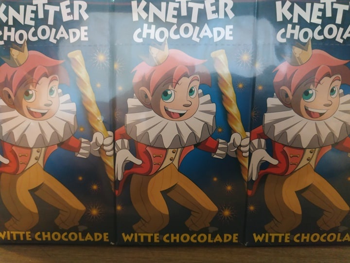 Knetter Chocolade Witte Chocolade 3 x 50 Gram