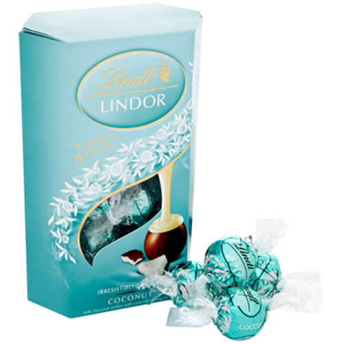Lindt - Lindor Coconut Truffles 200 Gram