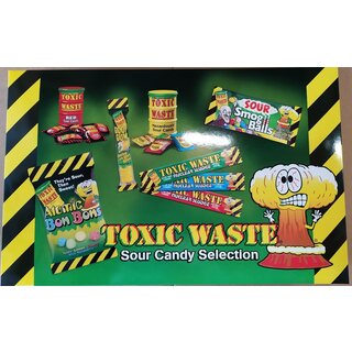 Toxic Waste - Sour Candy Selection Box 385 Gram