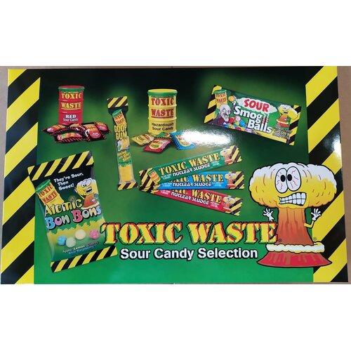 Toxic Waste - Sour Candy Selection Box 385 Gram