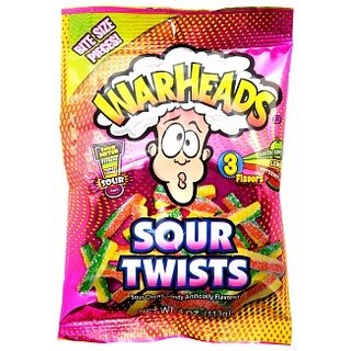 Warheads - Sour Twists 113 Gram