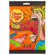Chupa Chups - Sour Infernals Chews Bag 120 Gram