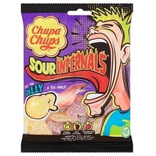 Chupa Chups - Sour Infernals Sour Jellies 150 Gram