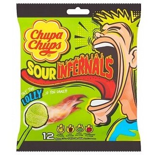 Chupa Chups - Infernals Lolly's Bag 114 Gram