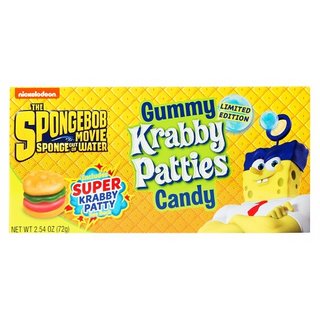 Spongebob Squarepants Gummy Krabby Patties 72 Gram