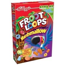 Kellogg's Froot Loops Cereal With Marshmallows 297 Gram