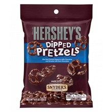 Hershey's - Milk Chocolate Dipped Pretzels 120 Gram