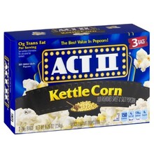 ACT II - Kettle Corn Microwave Popcorn 234 Gram