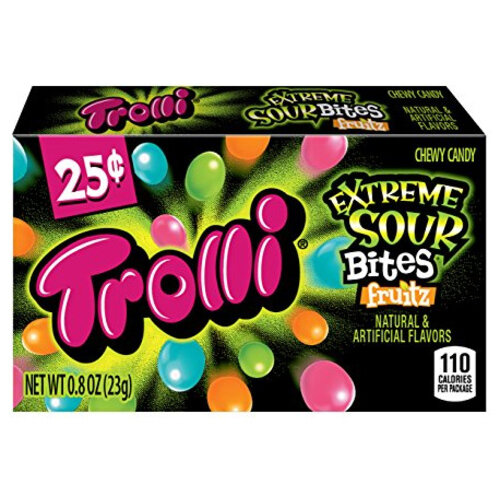Trolli - Extreme Sour Bites Fruitz 23 Gram