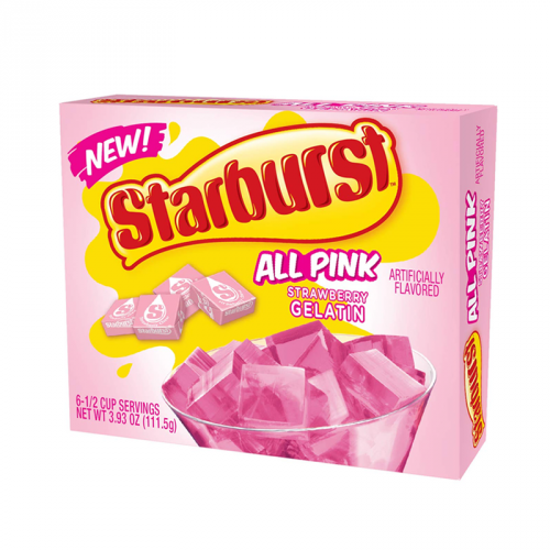 Starburst - All Pink Strawberry Gelatin 111,5 Gram