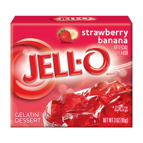 Jell-O - Strawberry Banana 85 Gram
