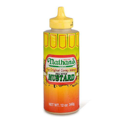 Nathan's - Famous Coney Island Deli Style Mustard 340 Gram