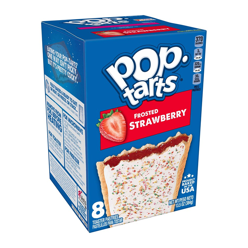 Pop-Tarts PopTarts - Frosted Strawberry 384 Gram Pop-Tarts PopTarts - Frosted Strawberry 384 Gram