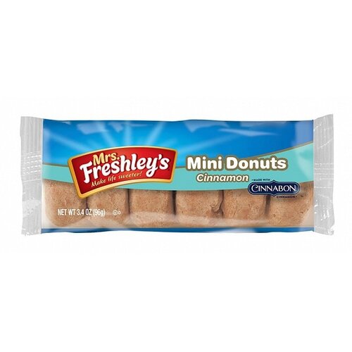 Mrs Freshley's - Cinnamon Mini Donuts 6-Pack 96 Gram