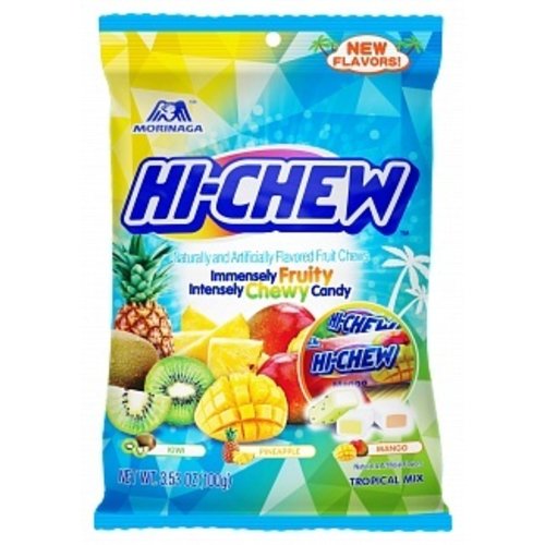 Hi-Chew - Tropical Mix Bag 100 Gram