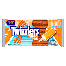 Twizzlers - Flavour of Florida - Orange Cream Pop Filled Twists 311 Gram