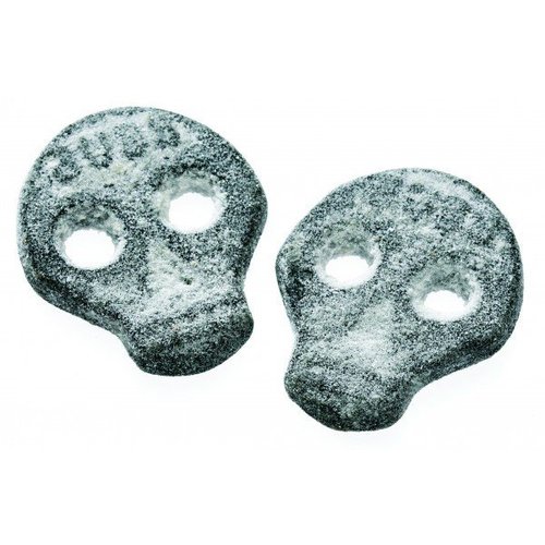 Bubs - Godis Zweedse Zoute Doodskoppen 3,2 Kilo