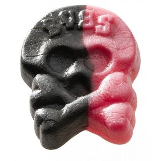 Bubs - Godis Zweedse Drop-Framboos Doodskoppen Foam 2,8 Kilo
