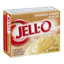 Jell-O - Coconut Cream Pudding Mix 96 Gram