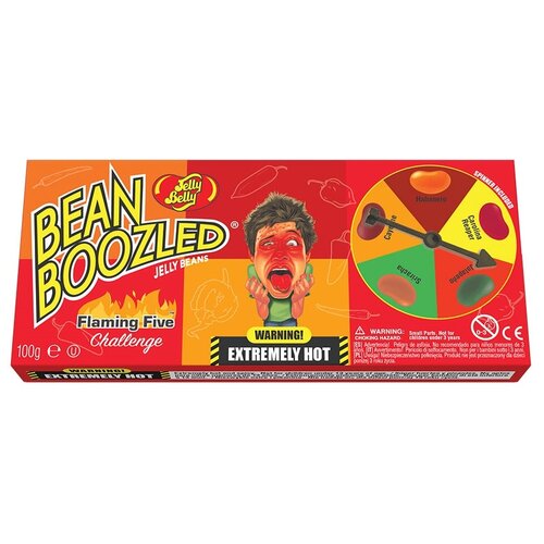 Jelly Belly - Bean Boozled Flaming 5 Spinner 100 Gram