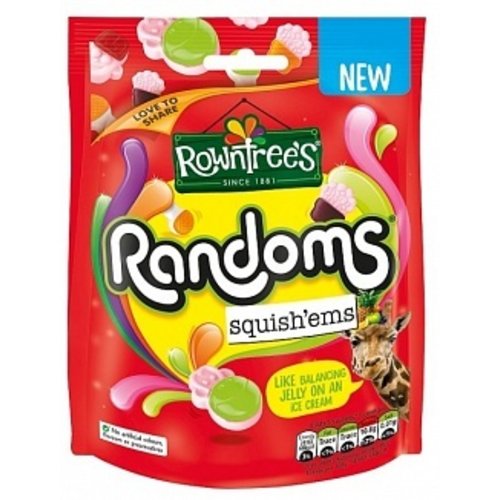 Rowntree - Randoms Squish'ems Pouch 140 Gram