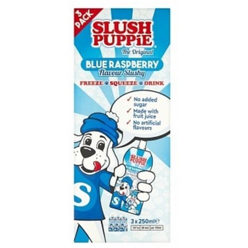 Slush Puppie - Blue Raspberry Slushy 3-Pack