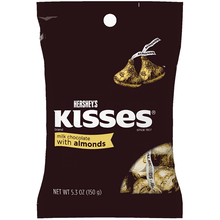 Hershey's - Kisses Milk Chocolate with Almonds 150 Gram