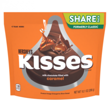 Hershey's - Milk Chocolate Kisses Filled with Caramel 286 Gram
