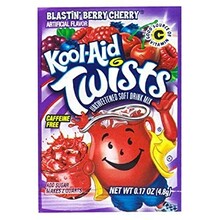 Kool Aid - Twists Blastin Berry Cherry 4,9 Gram