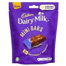 Cadbury - Mini Bars Bag 144 Gram