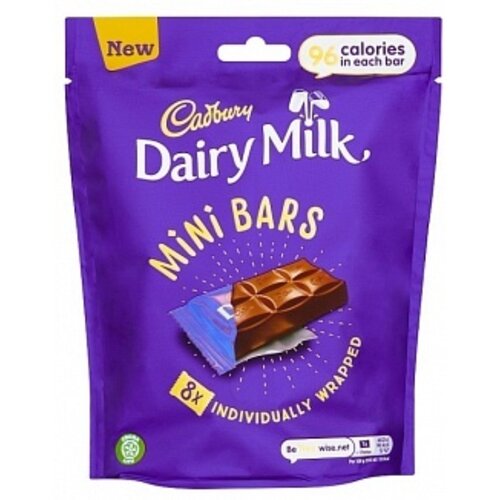 Cadbury - Mini Bars Bag 144 Gram