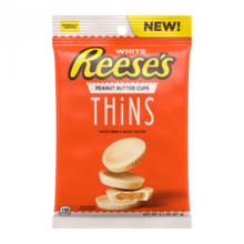 Reese's - White Chocolate Thins Peg Bag 87 Gram