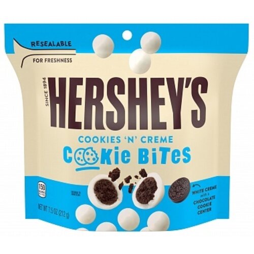 Hershey's - Cookies 'n' Creme Cookie Bites 212 Gram