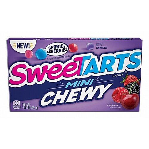 Wonka - Sweetarts Chewy Mini Berries & Cherries 106 Gram