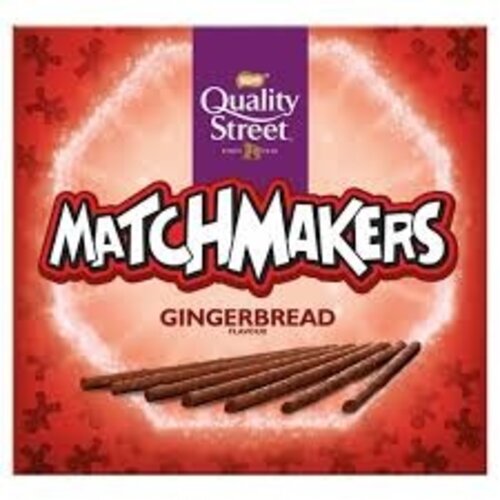 Nestle - Quality Street - Matchmakers Gingerbread Flavour 120 Gram