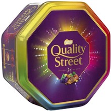 Quality Street - Christmas Chocolate Toffee And Cremes Tub 650 Gram