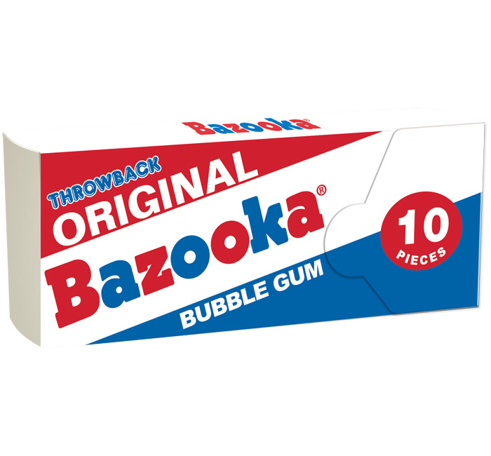 Bazooka Bazooka - Throwback Original Bubblegum 10 Pieces