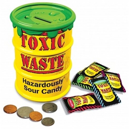Toxic Waste - Yellow Money Box  XL 85 Gram