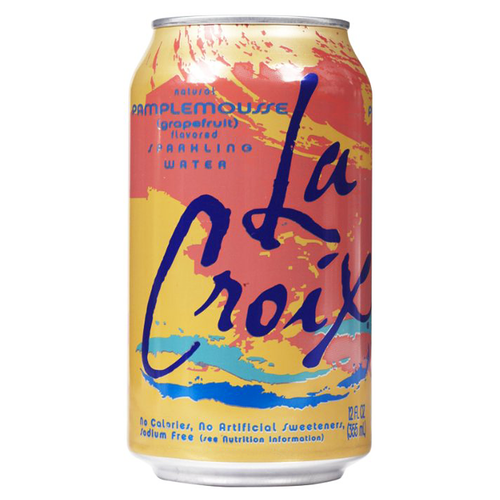 La Croix - Grapefruit Sparkling Water 355ml 12 Blikjes La Croix - Grapefruit Sparkling Water 355ml 12 Blikjes