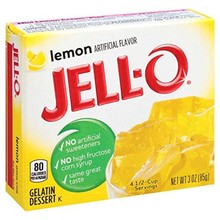 Jell-O - Lemon Gelatine 85 Gram