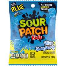 Sour Patch - Kids Blue Raspberry Peg Bag 141 Gram