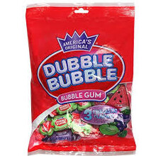 Dubble Bubble - 3 Flavours Bubble Gum 180 Gram