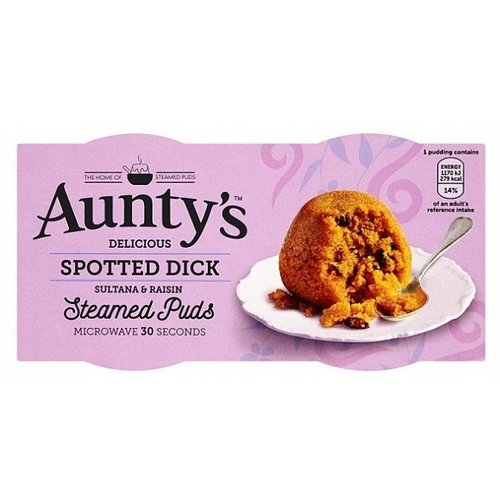 Auntys - Spotted Dick Pudding 190 Gram