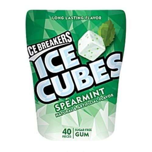 Ice Breakers - Ice Cubes Gum Bottle Spearmint