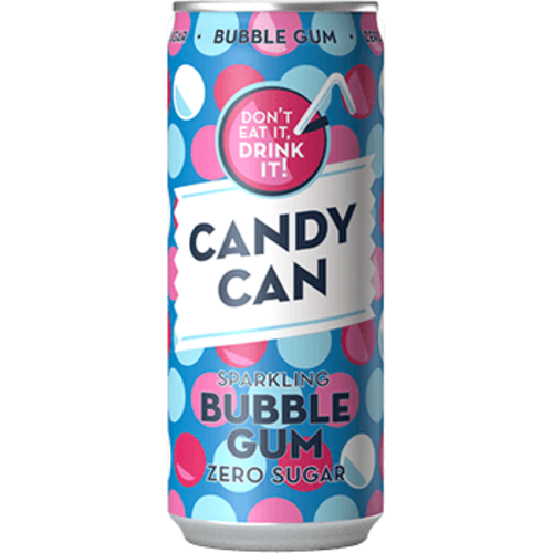 Candy Can -Sparkling Bubblegum Zero Sugar 330ml