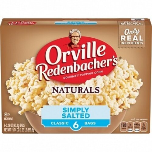 Orville Redenbacher's - Naturals Popcorn Simply Salted 560 Gram